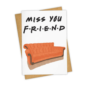 TAY*HAM MISS YOU FRIEND CARD