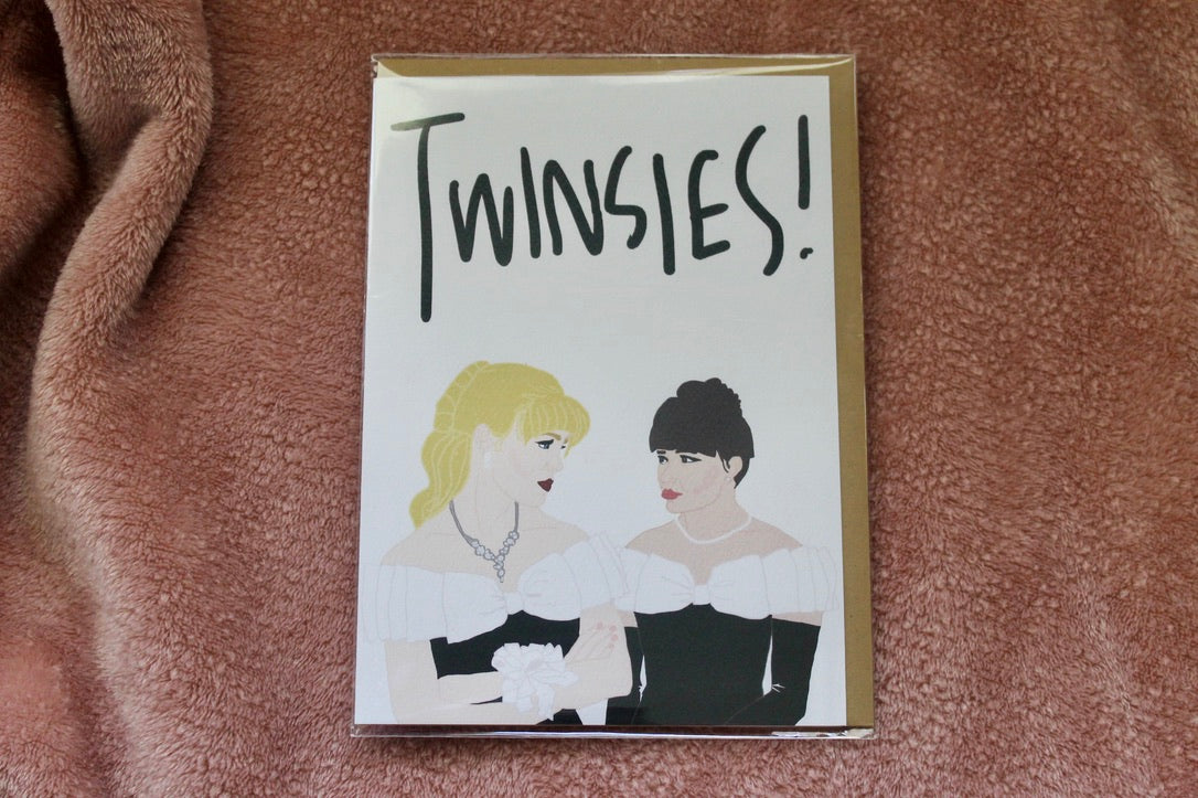 TAY*HAM TWINSIES CARD