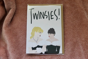 TAY*HAM TWINSIES CARD