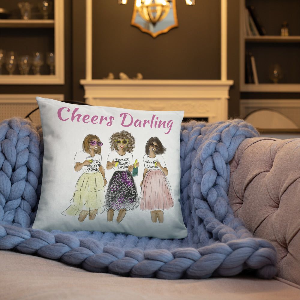 Cheers Darling Pillow