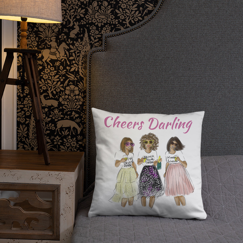 Cheers Darling Pillow