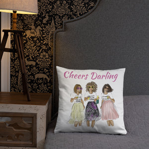 Cheers Darling Pillow