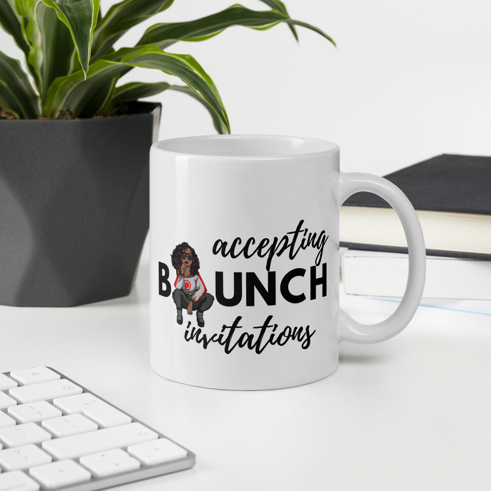 Accepting Brunch Invitations Mug