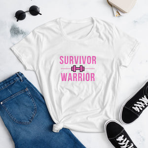 GO PINK SURVIVOR TEE