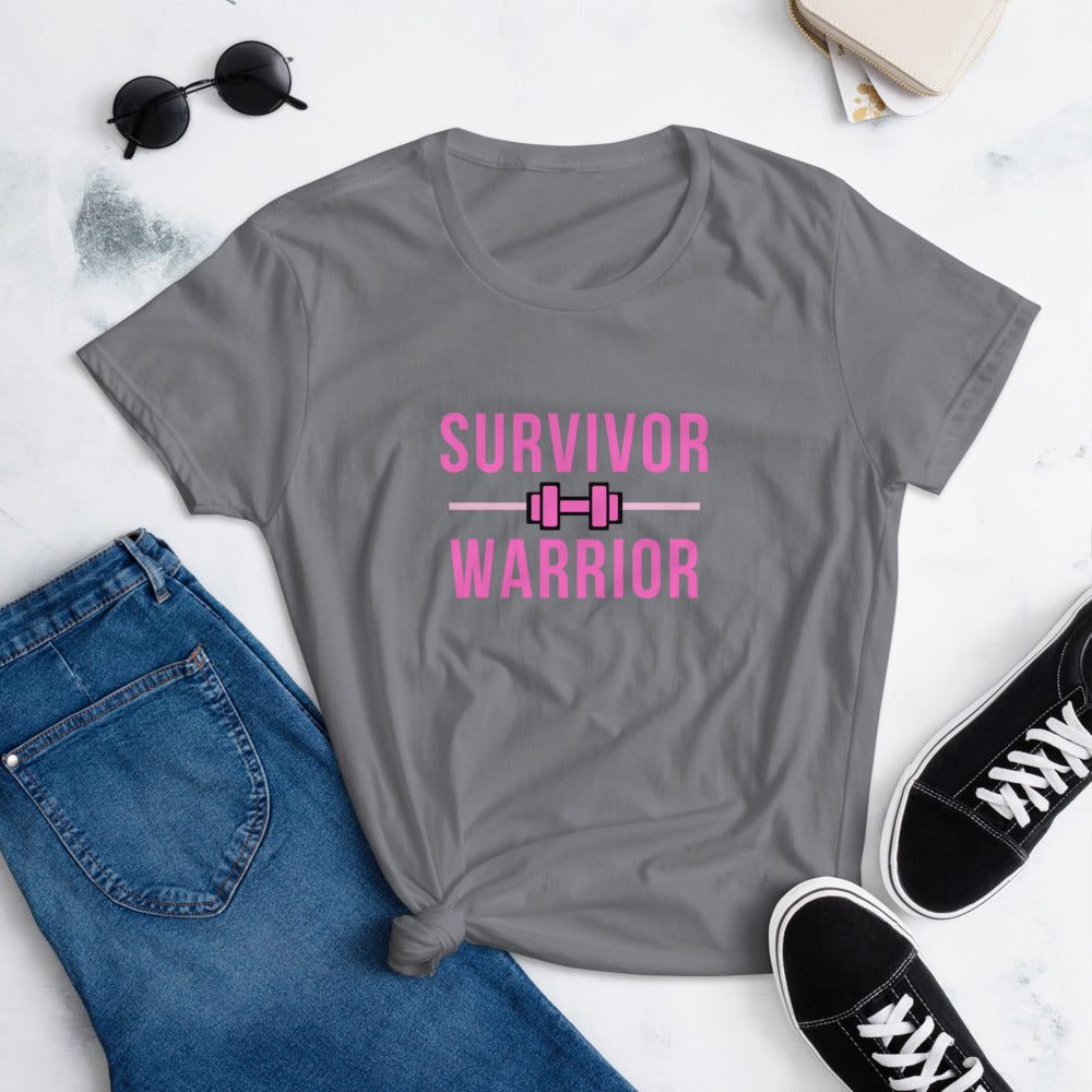 GO PINK SURVIVOR TEE