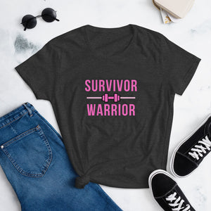 GO PINK SURVIVOR TEE