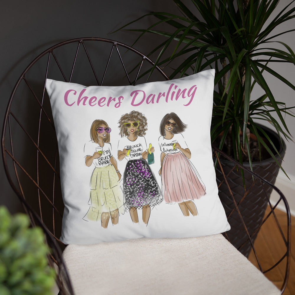 Cheers Darling Pillow