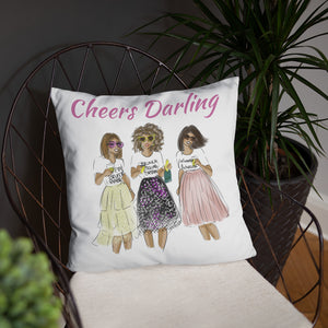 Cheers Darling Pillow