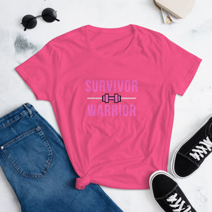 GO PINK SURVIVOR TEE