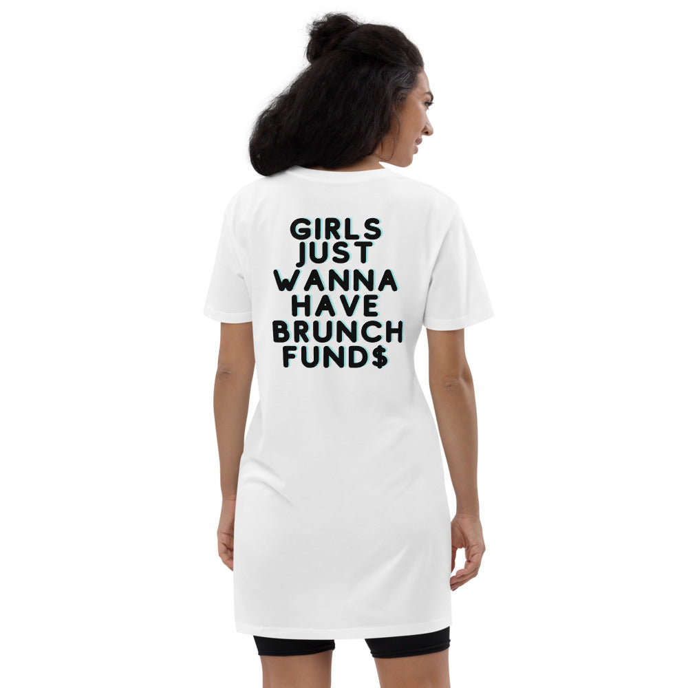 Brunch Fund$ T-Shirt dress